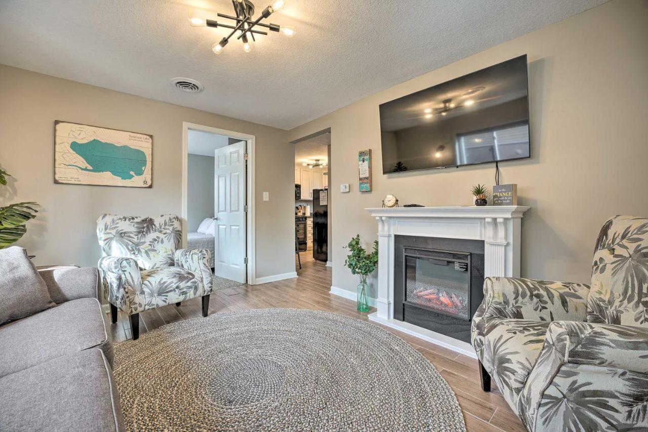 Waterfront Syracuse Home With Patio And Fire Pit! 外观 照片